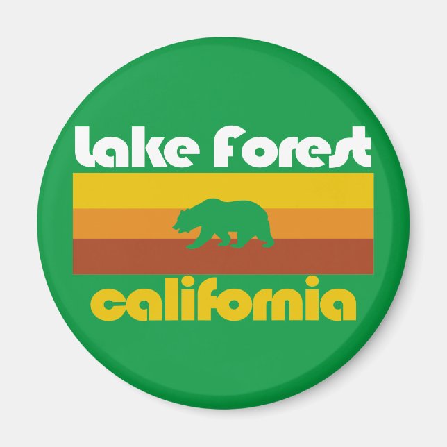 Íman Lake Forest, Califórnia (Frente)