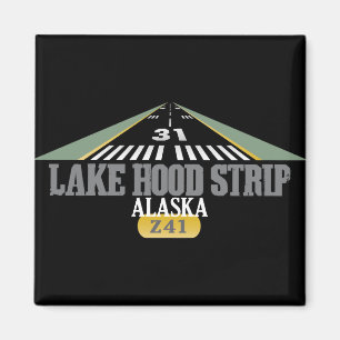 Íman Lake Hood Strip Alaska - pista de aeroportos