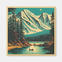 Lake Louise Parque Nacional Banff Viagem Retro
