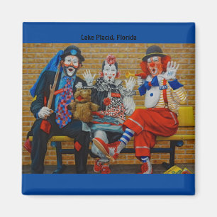 Íman Lake Placid Florida do palhaço do museu americano