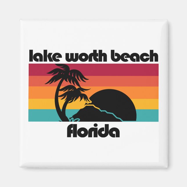 Íman Lake Worth Beach Florida (Frente)