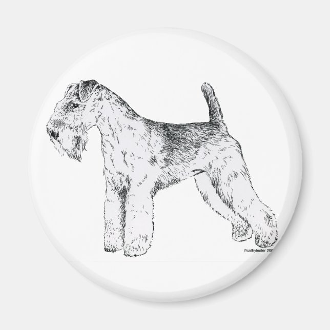 Íman Lakeland Terrier (Frente)