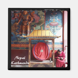 Íman Lama, Gong & Phone - Katmandu, Nepal