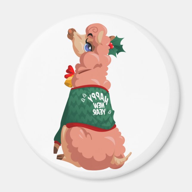 Íman lama no Natal (Frente)