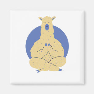 Íman Lama Yoga Pose