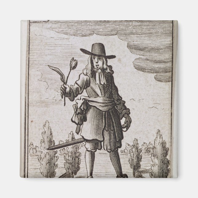 Íman Lambert Simnel, Cavaleiro do Ouro Tulip (Frente)