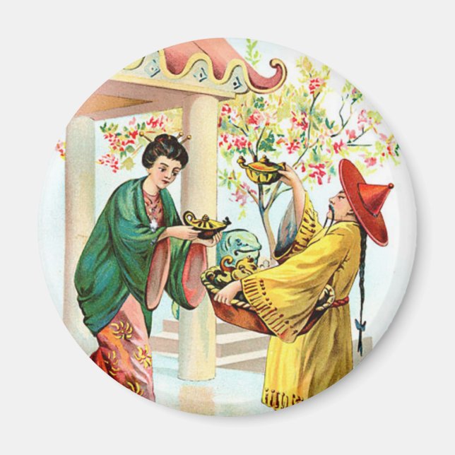 Íman Lâmpada de Aladim (Frente)