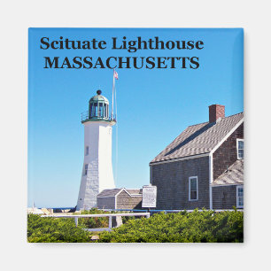 Íman Lâmpada De Scituado, Massachusetts Magnet