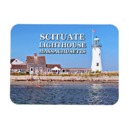 Íman Lâmpada De Scituado, Massachusetts Magnet