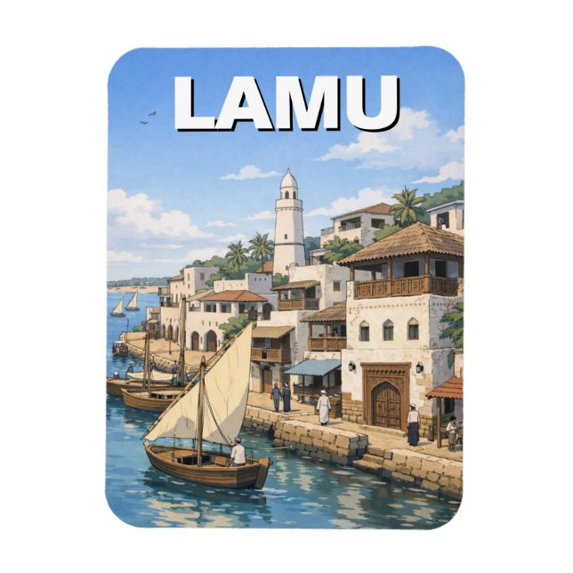Íman Lamu Quênia (Vertical)