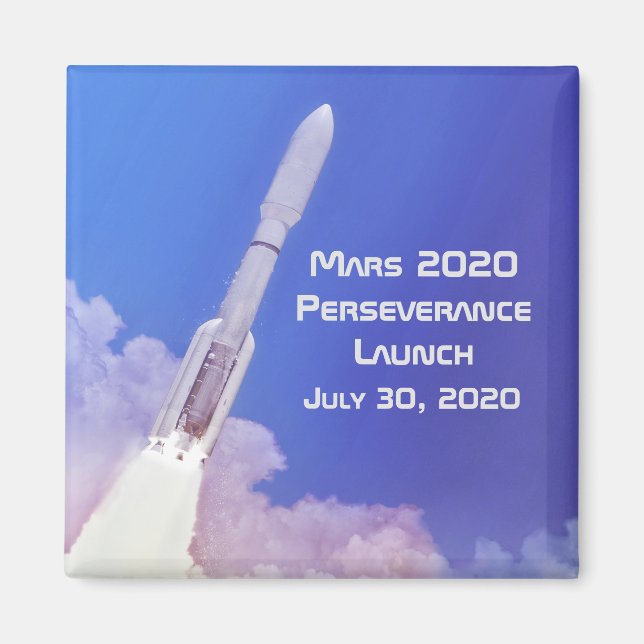 Íman Lançamento da Perseverança em Mars 2020 (Frente)