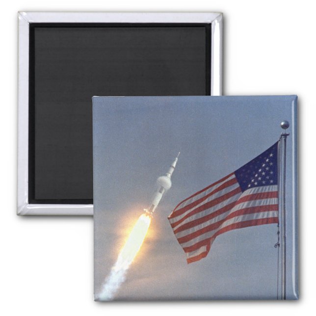 Íman Lançamento do Apollo 11 (Frente)