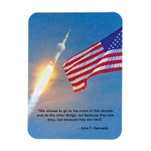 Íman Lançamento do Apollo 11 com a bandeira americana