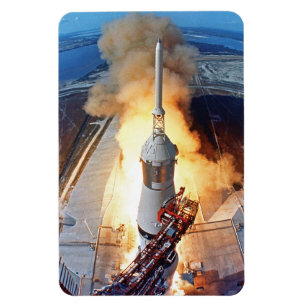 Íman Lançamento do Foguete da NASA Apollo 11 para a Lua