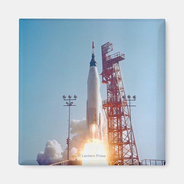Íman Lançamento do Project Mercury MÃE-9, Fé 7 (Frente)