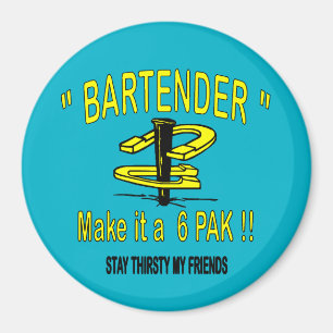 Íman Lançamento em ferradura 3" ímã redondo