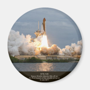 Íman Lançamento final STS-135 Atlantis do vaivém