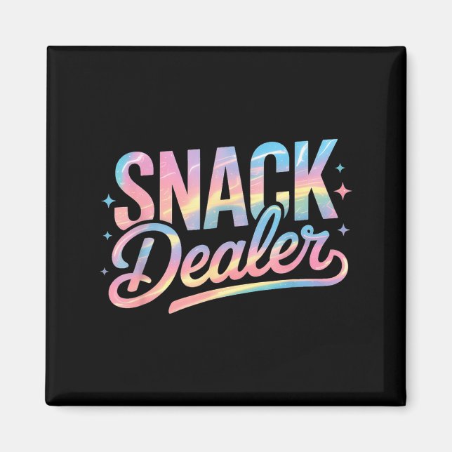 Íman Lanche Divertido Dizendo Amante de Comida Humoríst (Frente)