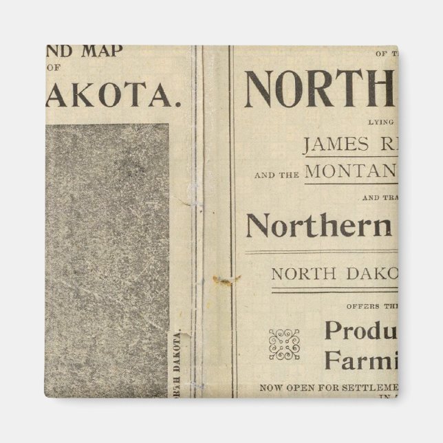 Íman Land Grant of North Dakota (Frente)