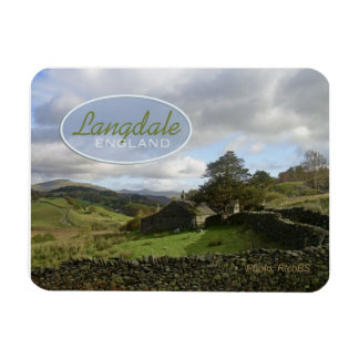 Íman Langdale England Viagem Souvenir Magnet