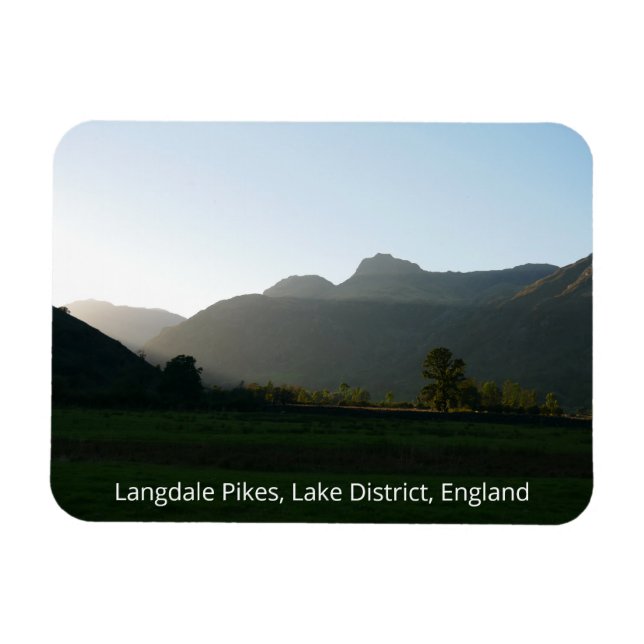 Íman Langdale Pikes Magnet (Horizontal)