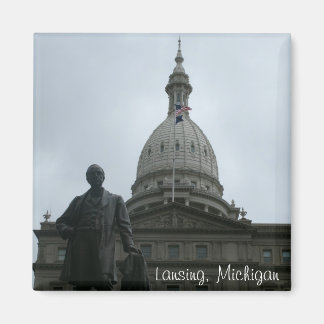 Íman Lansing Capitol Building Magnet