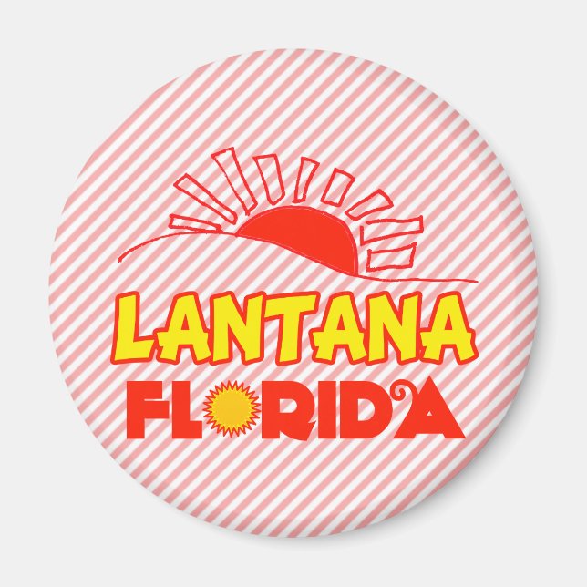 Íman Lantana, Florida (Frente)
