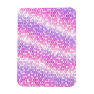 Íman Lantejoulas Pink e Mauve Brilho