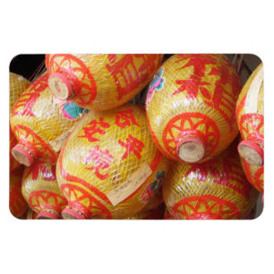 Íman Lanteras de Papel Chinês Sortudos