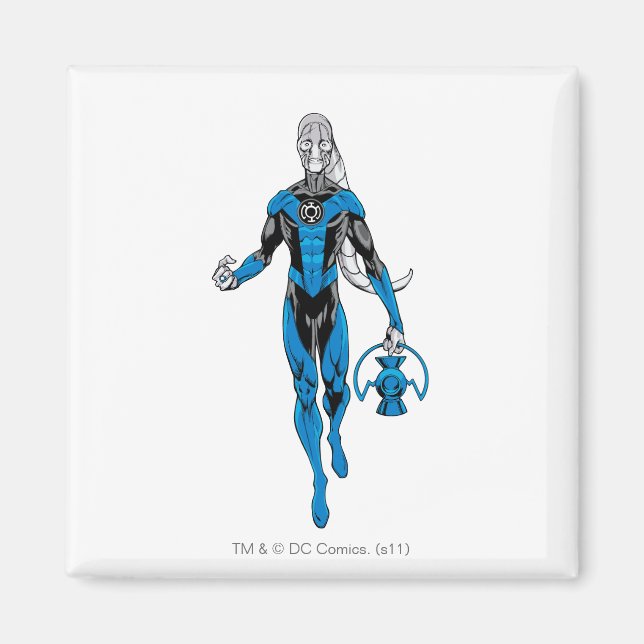 Íman Lanterna Azul 4 (Frente)