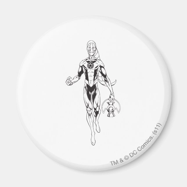 Íman Lanterna Azul 6 (Frente)