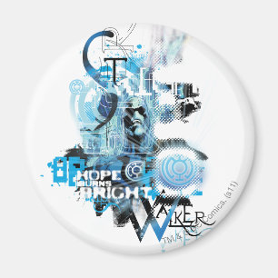 Íman Lanterna Azul Gráfico 1