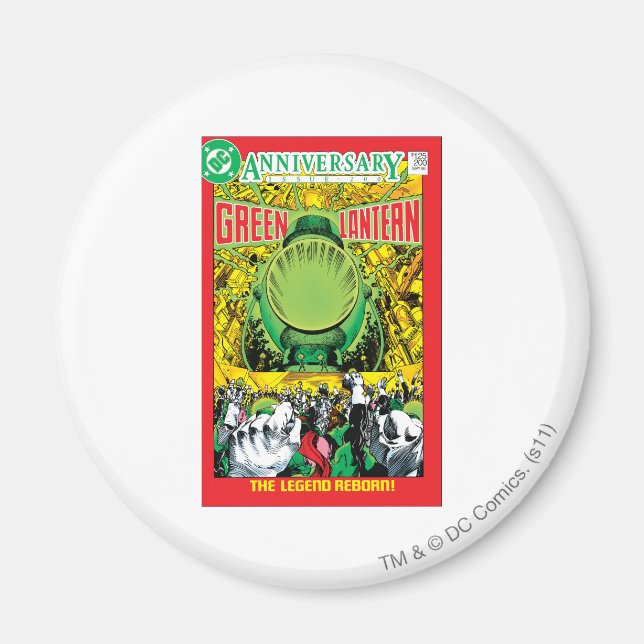 Íman Lanterna Verde - A Lenda Renascida (Frente)