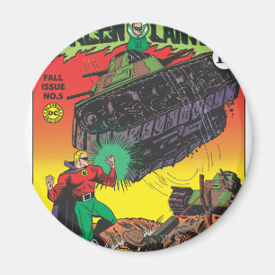 Íman Lanterna Verde nas trincheiras