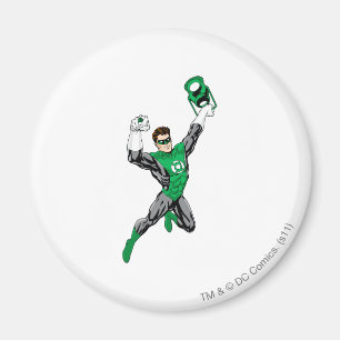 Íman Lanterna verde - rendida inteiramente, com