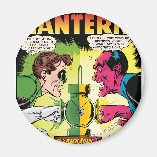 Íman Lanterna Verde vs Sinestro (Frente)