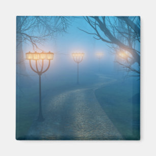 Íman Lanternas no Névoa