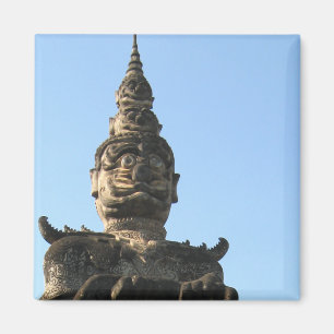 Íman Lao Giant Guardian .. Buddha Park, Vientiane, Laos