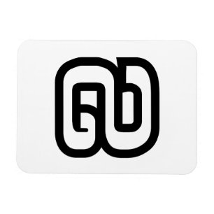 Íman Lao/Laotian número nove de Laos/9/໙ (Kao/Gao)