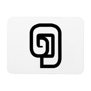 Íman Lao/Laotian número um de Laos/1/໑ (Nung/Nueng)