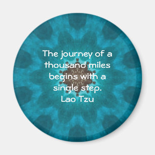 Íman Lao Tzu Wisdom Citação Motivacional
