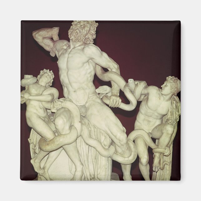 Íman Laocoon, original helenístico, século rua (Frente)