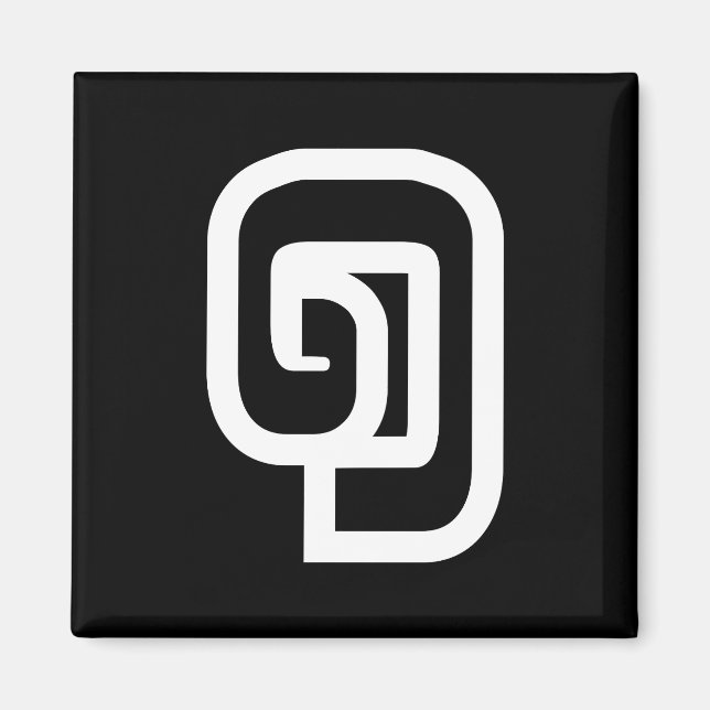 Íman Laos / Laos Número um / 1 / ໑ (Nung/Nueng) (Frente)