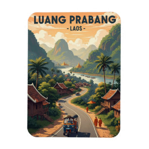Íman Laos Luang Prabang Viagem