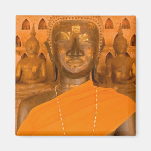 Íman Laos, Vientiane, uma das 6840 imagens de Buda em