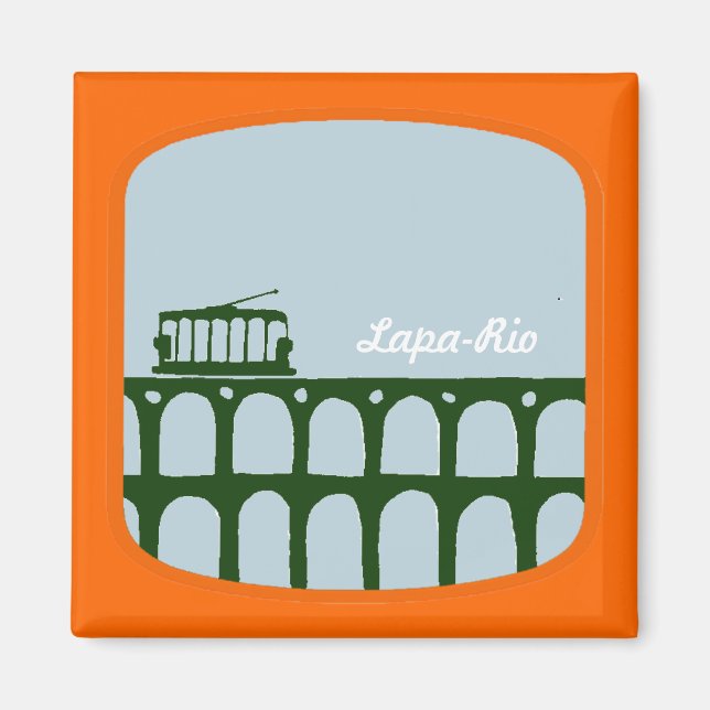 Íman Lapa Arco do Rio de Janeiro Brasil (Frente)