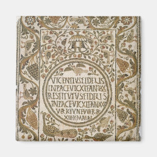 Íman Lápide com um epitáfio