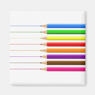 Íman Lápis coloridos