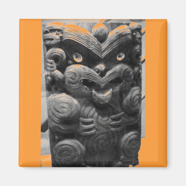 Íman Lápis de Arte Tribal (Frente)