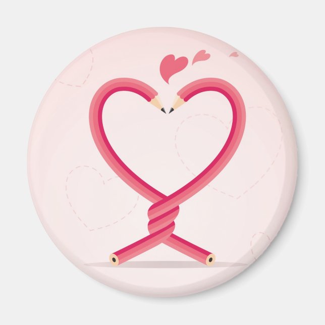 Íman Lápis no Amor (Frente)